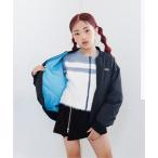 ブルゾン アウター ライニング配色ライトブルゾン キッズ 子供服 女の子