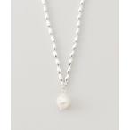 ネックレス パールモチーフネックレス レディース
