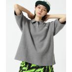 ポロシャツ ポロ 「Jack Bunny!!」T/Rダンボール五分袖ポロシャツ レディース