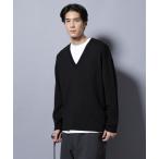 ショッピングcica セーター ニット CICA＆UVカット リブニットVネック メンズ
