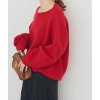 ニット セーター ニュアンスコクーンシルエットニット レディース