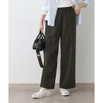 パンツ 「ウエストゴム・洗える」コンフォートワイドパンツ レディース