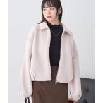 ブルゾン アウター 「2025AW」ダンボールニットZIPブルゾン レディース