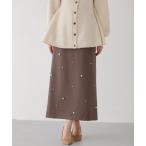スカート パールペンシルスカート