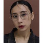 伊達メガネ メガネ 眼鏡 「黒石奈央子さん コラボ」 Zoff｜Naoko Kuroishi ボストン型 メガネ｜クラウンパント メタル 伊達めがね
