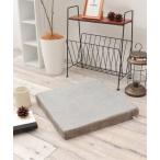 ショッピングクッション クッション クッションカバー ベロアコンビシートクッション スクエア H4cm