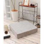 ショッピングクッションカバー クッション クッションカバー ベロアコンビシートクッション スクエア H8cm