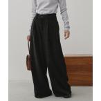 ショッピングワイドパンツ スラックス パンツ コールテンワイドスラックスパンツ レディース
