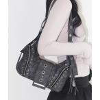 ショッピングスタッズ ショルダーバッグ バッグ 「日本未発売/WEB限定」ILLIGO(イリゴ)/ヴィンテージ アイレット スタッズ ショルダーバッグ/RIFF EYELE