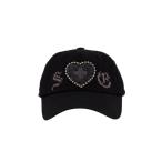 キャップ 帽子 「日本未発売/WEB限定」SETUPEXE(セットアップイーエックスイー)/スタッズ アップリケ ベースボール キャップ 帽子/LEO