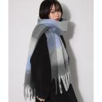 ショッピングマフラー ストール マフラー フリンジチェックストール レディース