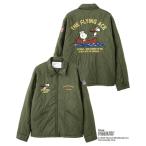ミリタリージャケット モッズコート 「AVIREX × PEANUTS」QUILTING JACKET ”FLYING ACE” / キルトジャケット