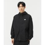 ナイロンジャケット 「アルペン限定」 ニューバランス New Balance THE CITY フーデットウーブンジャケット ジップアップ メンズ