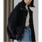 ブルゾン アウター ボア切り替えブルゾン レディース