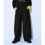 スラックス パンツ センタープレスコクーンパンツ/600724 レディース