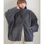 ショッピングブルゾン ブルゾン アウター 「新色登場」シャギースタンドブルゾン レディース