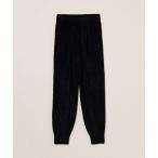 パンツ ベロアセーター パンツ レディース