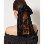 ショッピングシュシュ シュシュ マルチBigベロアロープ 秋服 冬服