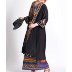 ショッピングロングカーディガン カーディガン 民族調刺繍ロングカーディガンシャツ レディース