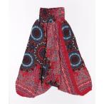 パンツ 2WAYエスニックサルエルパンツ レディース メンズ