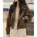 ショッピングレザージャケット レザージャケット ライダース PUジャケット レディース
