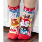ショッピング靴下 靴下 ニコニコレギュラーソックスしょくぱんまんカレーパンマン キッズ 子供 男の子