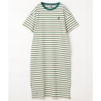 「FREAK'S STORE」 Tシャツワンピース LARGE グリーン レディース