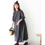 「soulberry」 長袖ワンピース M チャコール レディース