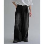 スラックス コーデュロイワイドスラックス メンズ レディース