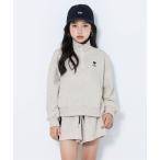 ショッピングセットアップ セットアップ ハーフジップウラ毛セットアップ キッズ 子供服 女の子
