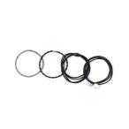 ヘアゴム カラーMIXアソートヘアゴム4点セット / 594272