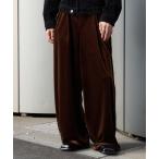 ショッピングスタッズ パンツ ベロアスタッズワイドパンツ メンズ レディース