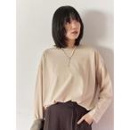 ショッピングドルマン tシャツ リネンタッチドルマンスリーブプルオーバー レディース