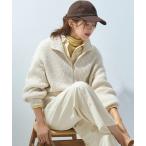 ショッピングスパンコール ブルゾン アウター 「洗える」スパンコールバルキー ダブルジップ ニットブルゾン レディース