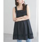 「DISCOAT」 「umm. by discort」キャミソールワンピース FREE ブラック レディース