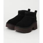 ショッピングugg 「UGG」 ムートンブーツ 7 ブラック レディース