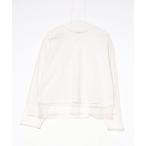 [LEPSIM] трикотажный джемпер с длинным рукавом FREE белый женский 