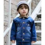 ショッピング女の子 ブルゾン アウター 「Lee」コーデュロイ襟デニムジャケット キッズ 子供服 男の子 女の子