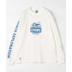tシャツ 限定展開 CHUMS/チャムス スペース ブービー ブラッシュド ロングスリーブTシャツ / CH01-2633 メンズ レディース
