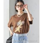 「GOOD ROCK SPEED」 半袖Tシャツ ONE SIZE ブラウン レディース