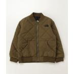 「THE NORTH FACE」 「KIDS」キルティングブルゾン 120 グリーン キッズ