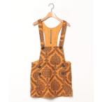 「AHCAHCUM.muchacha」 サロペットスカート - オレンジ レディース