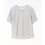 [Champion] вышивка тренировочный cut and sewn M серый женский 