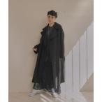 「manana suerte」 トレンチコート FREE ブラック レディース