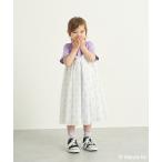 「b・ROOM」 「KIDS」半袖ワンピース「Miffyコラボ」 120cm ラベンダー キッズ