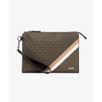 「MICHAEL KORS」 クラッチバッグ FREE キャメル メンズ