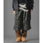 カーゴパンツ カモフラージュカーゴハーフパンツ メンズ レディース