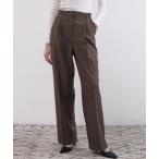  слаксы брюки [ низкий рост / высота рост / размер развитие иметь /5 цвет развитие ] булавка tuck широкий слаксы женский 