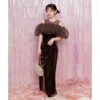 ドレス バルーンボレロ・ベロアドレス セット/結婚式/パーティー/お呼ばれ