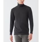  внутренний рубашка нижнее белье [CM телевещание средний ] fire - выцветание Delon обратная сторона ворсистый . теплый ta-toru шея длинный рукав зимний пот охлаждение ..... мужской 